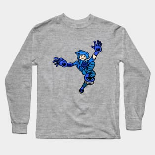 Cute cartoon ice skater Long Sleeve T-Shirt